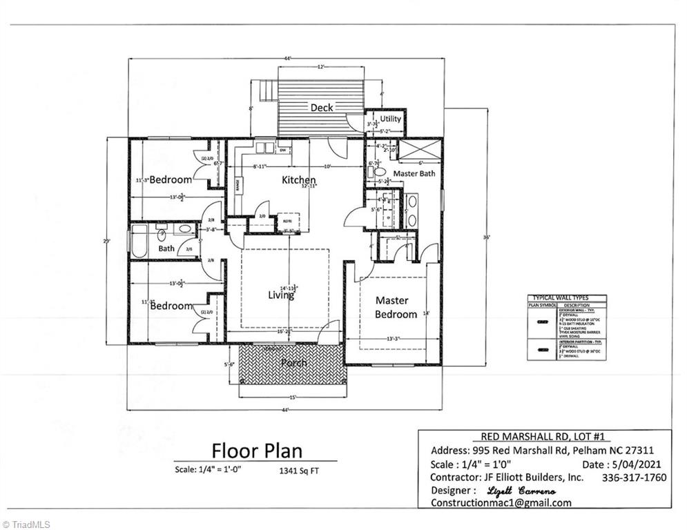 995 Red Marshall Road Pelham, NC 27311 - Photo 1 of 18 Front of Home