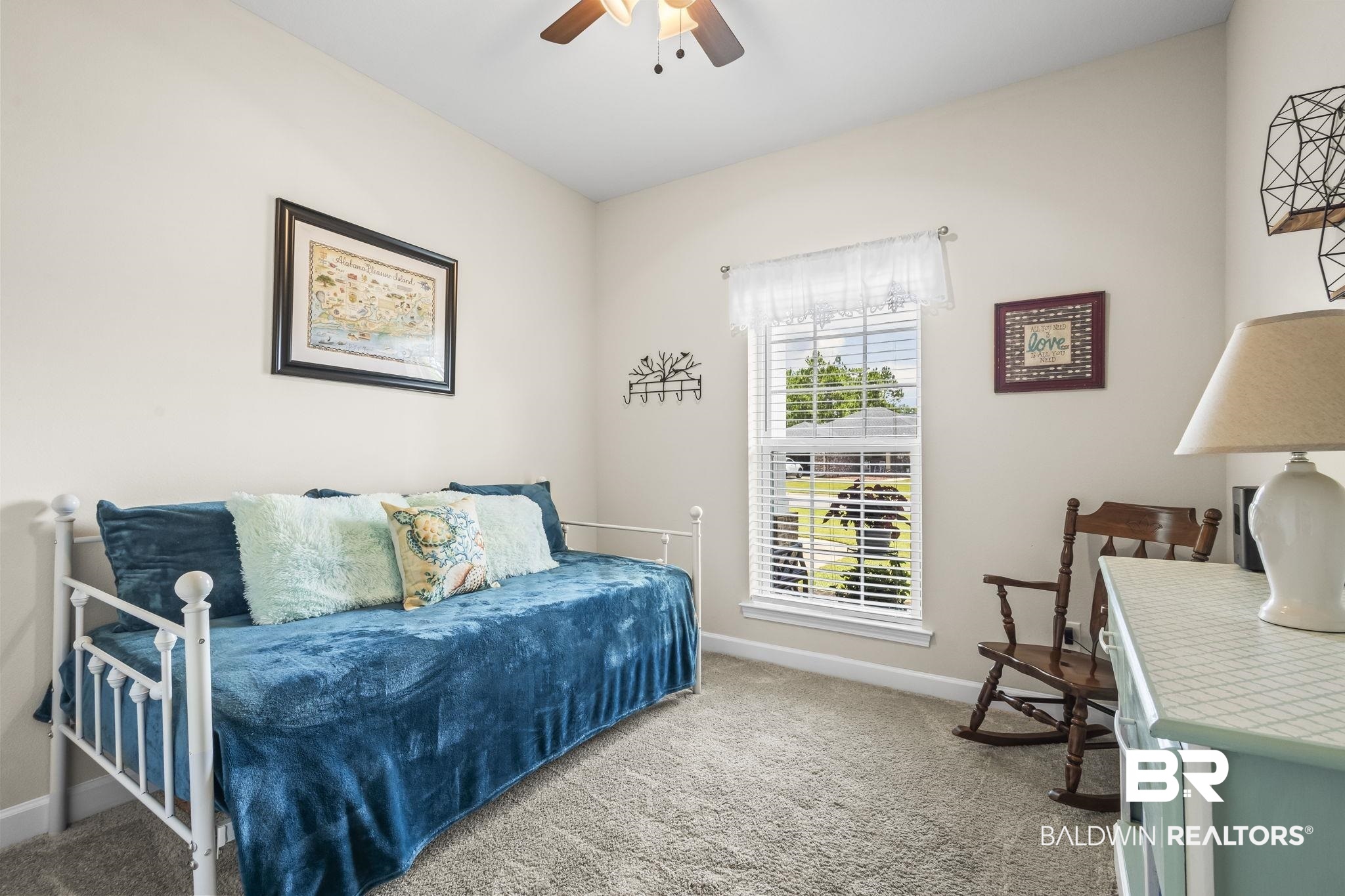 10473 Lyttleton Loop Lillian, AL 36549 - Photo 18 of 57 Carpeted bedroom featuring baseboards and a ceiling fan