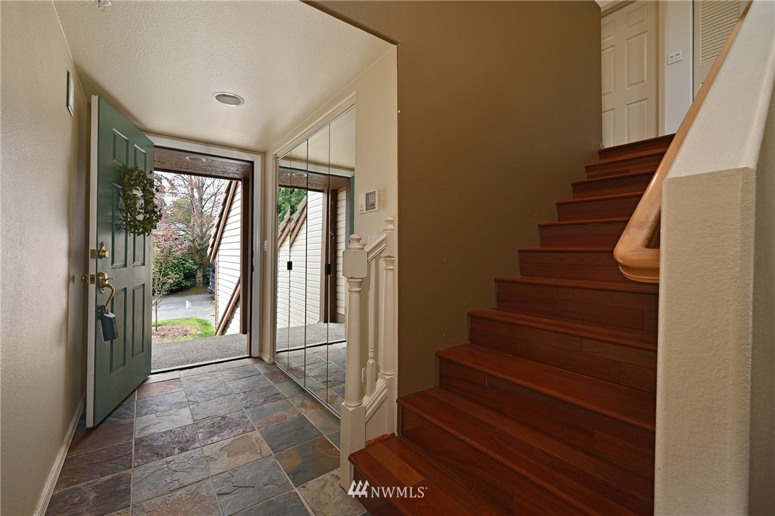 6223 Cady Road, Unit A Everett, WA 98203 - Photo 3 of 30 a view of entryway and hall with wooden floor
