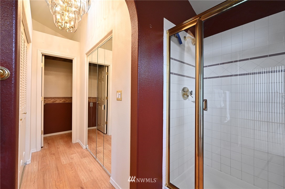6223 Cady Road, Unit A Everett, WA 98203 - Photo 22 of 30 a view of a hallway with wooden floor and entryway