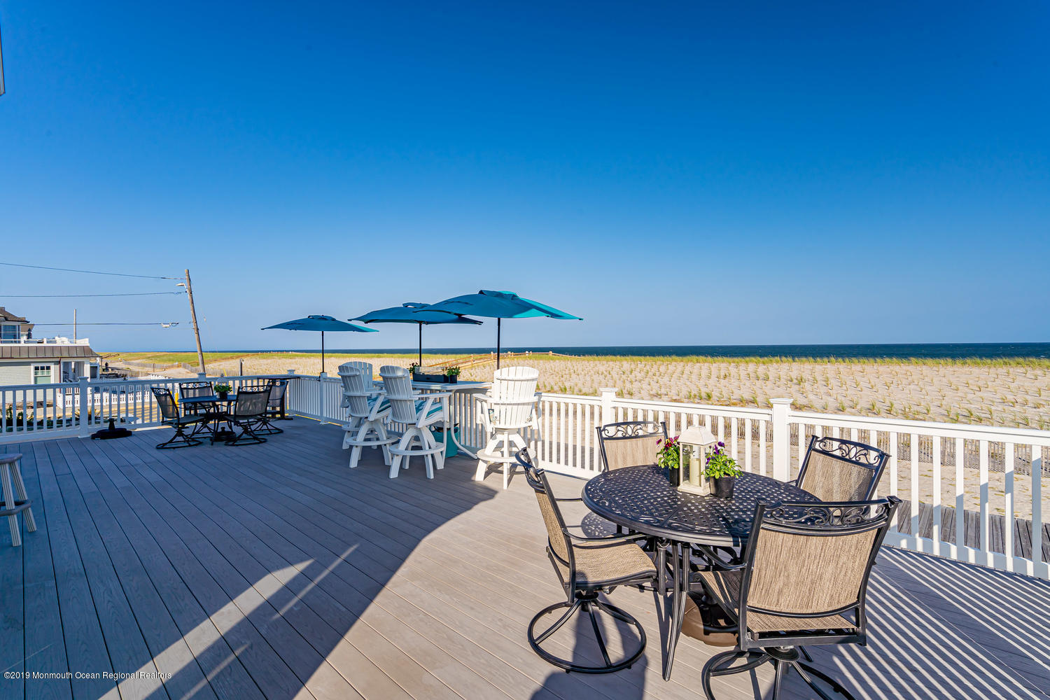 2102 Oceanfront, Unit UPPR Lavallette, NJ 08735 - Photo 26 of 37 1,000' Deck on the ocean