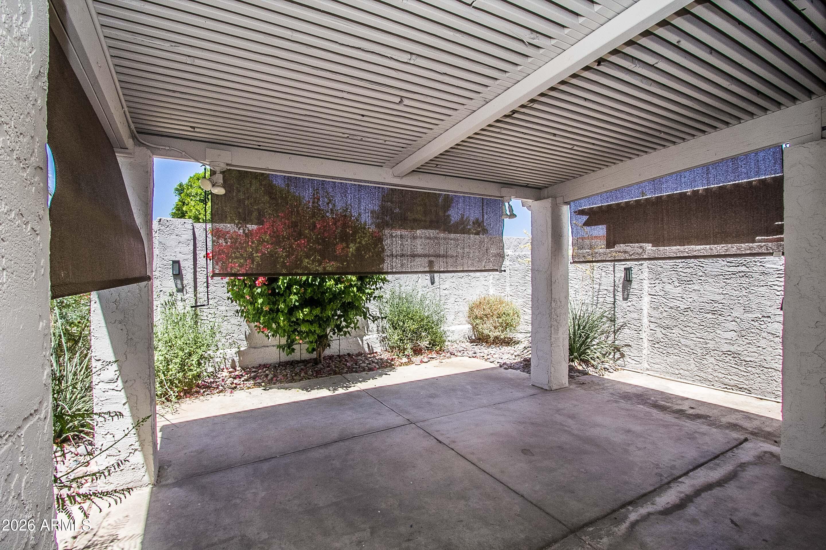 7755 East Thomas Road, Unit 18 Scottsdale, AZ 85251 - Photo 22 of 26 Covered private patio