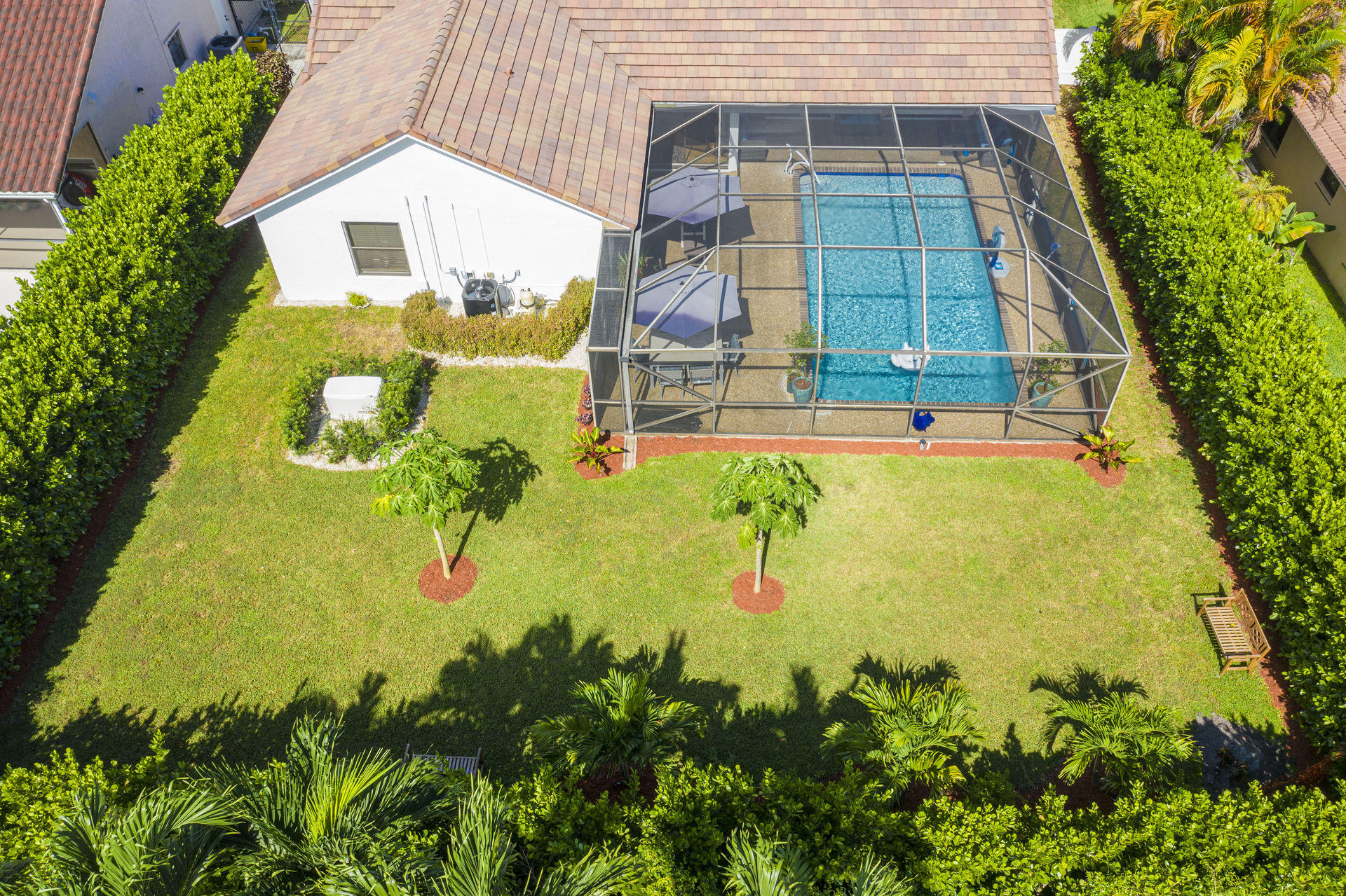 9536 Old Pine Road Boca Raton, FL 33428 - Photo 3 of 45 Backyard Aerial