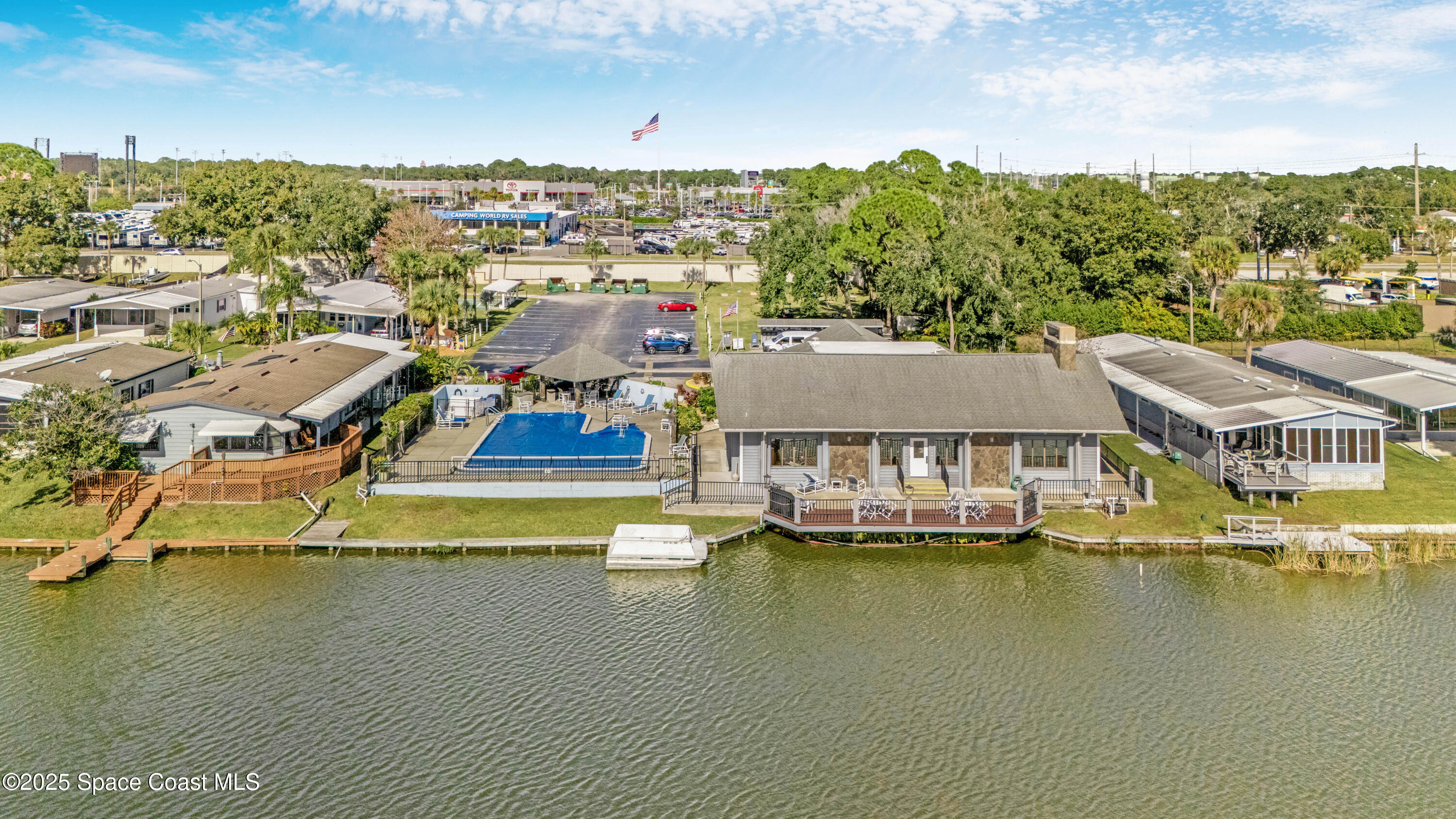 145 Forest Lake Drive Cocoa, FL 32926 - Photo 24 of 25 DJI_20251217140602_0006_D-HDR