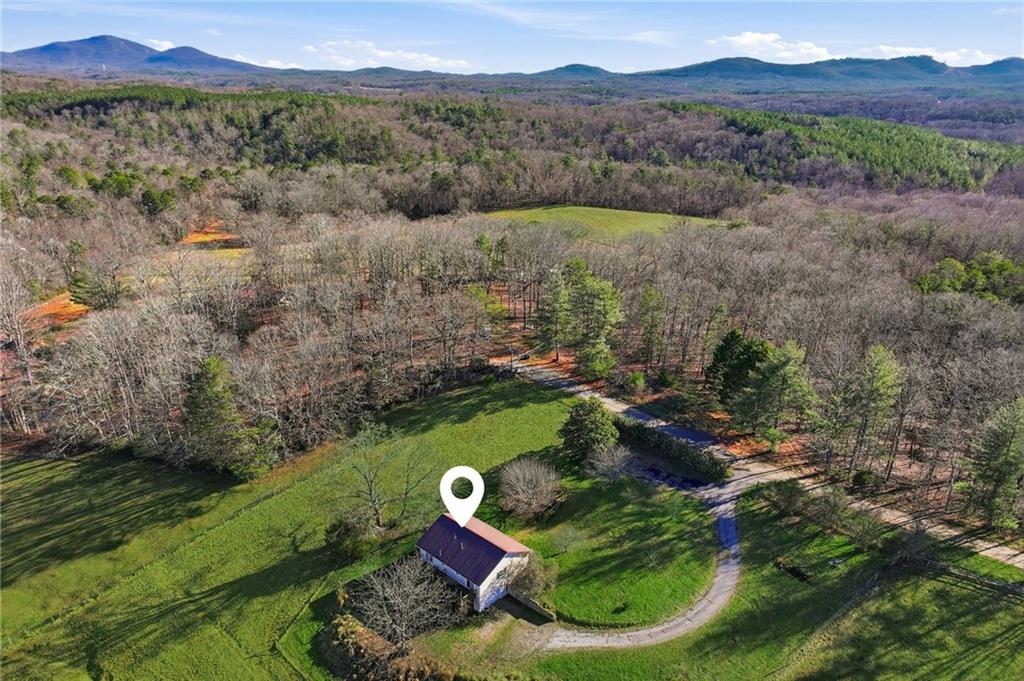 655 Kelley Road Cleveland, GA 30528 - Photo 39 of 41 a aerial view of a house with a yard