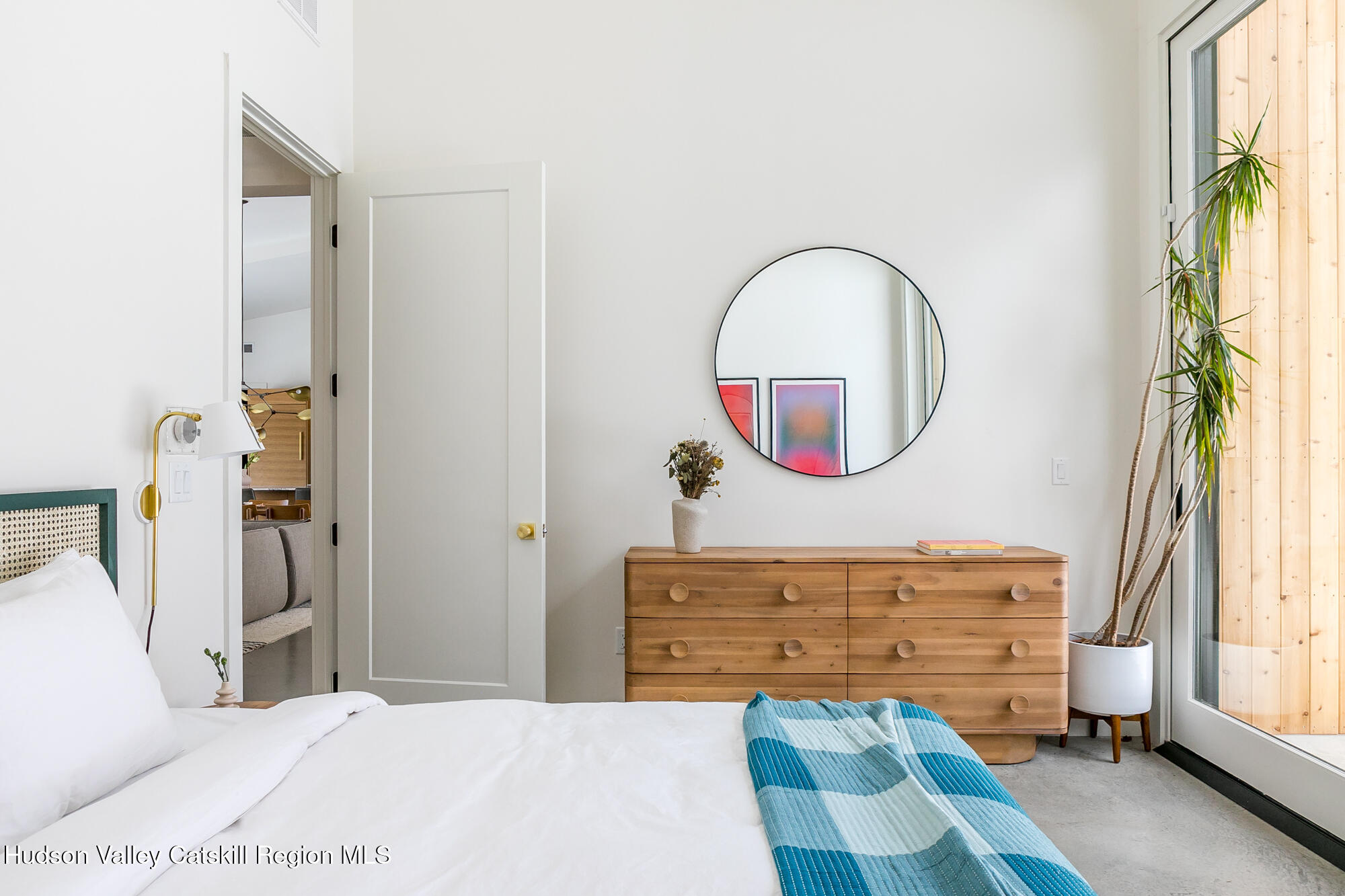 120 Old Quarry Road Catskill, NY 12414 - Photo 15 of 23 120 OQR. Guest Bedroom. mirror