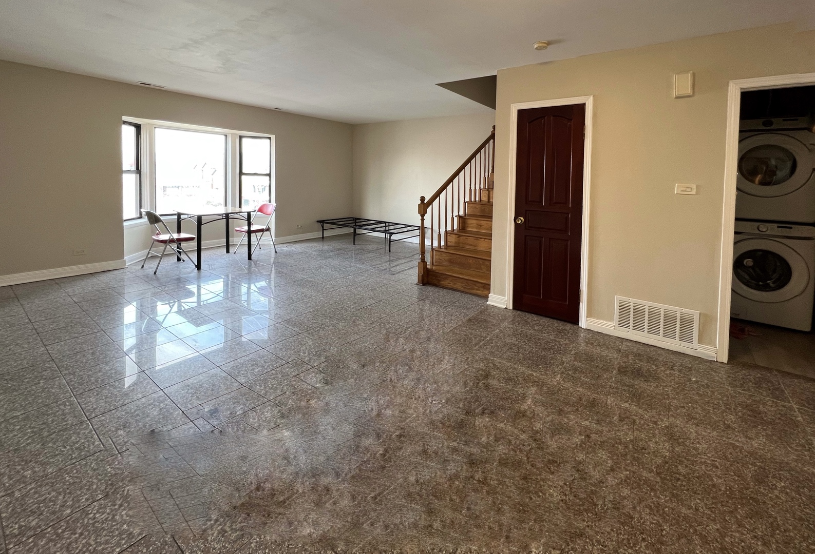 2131 South Archer Avenue, Unit 306 Chicago, IL 60616 - Photo 4 of 15 a view of a hallway with wooden floor fireplace and living room