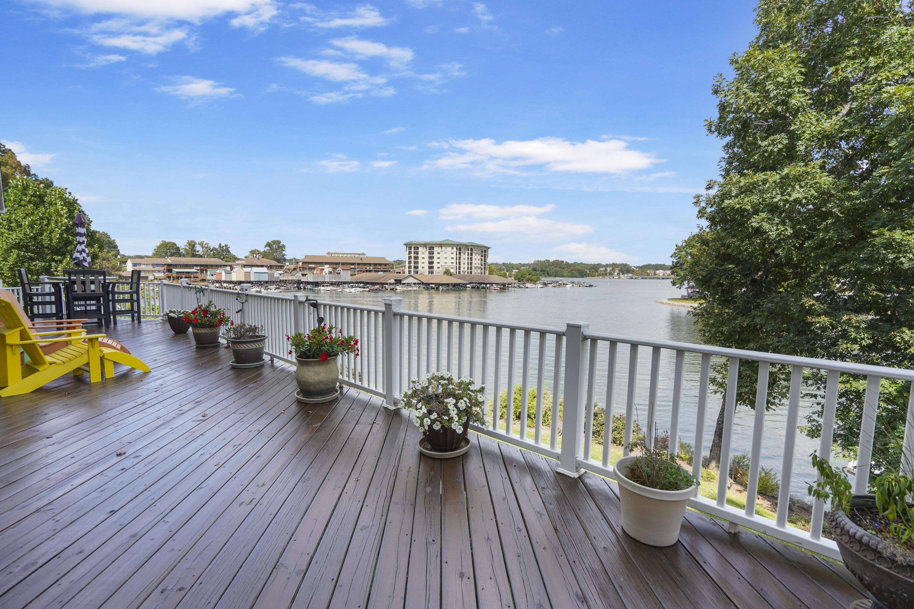 544 Wood Brook Road Moneta, VA 24121 - Photo 26 of 66 a view of roof deck with seating space