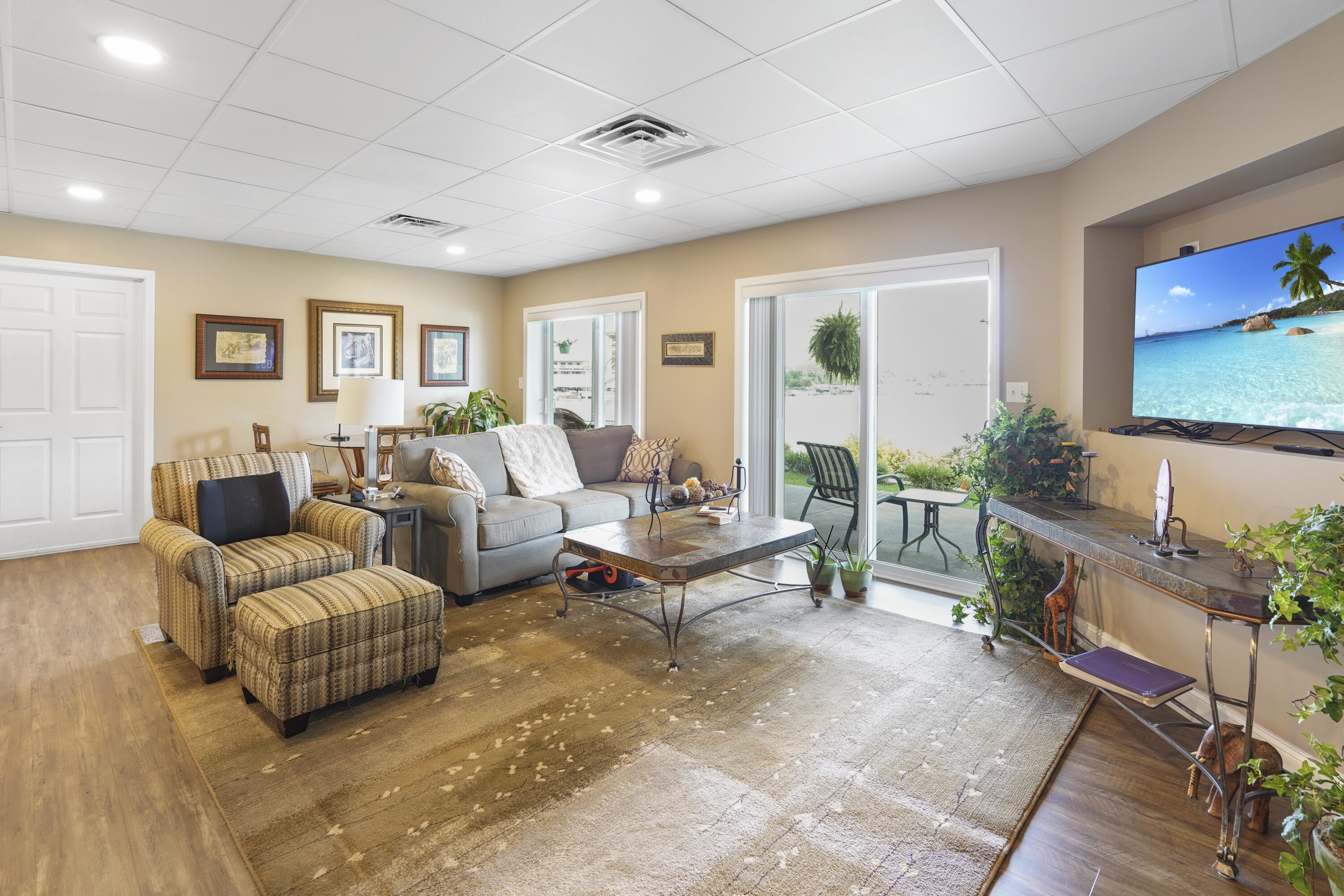 544 Wood Brook Road Moneta, VA 24121 - Photo 45 of 66 a living room with furniture and a large window