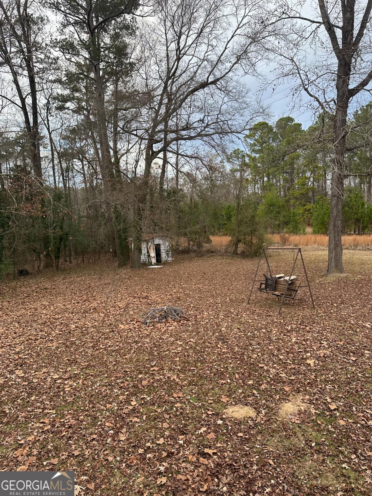 160 Macon Road McIntyre, GA 31054 - Photo 21 of 22 a backyard of a house with lots of green space