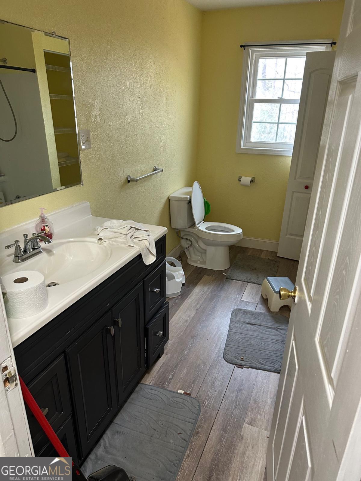 160 Macon Road McIntyre, GA 31054 - Photo 8 of 22 a bathroom with a sink and a mirror