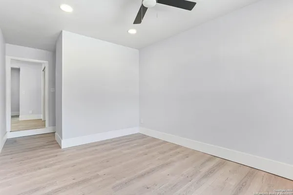 wooden floor in an empty room