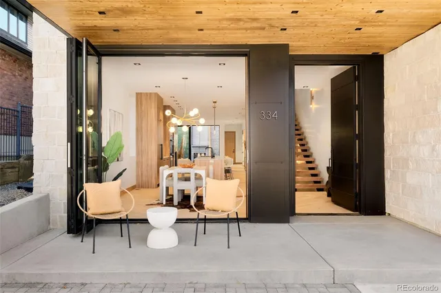 a view of a entryway