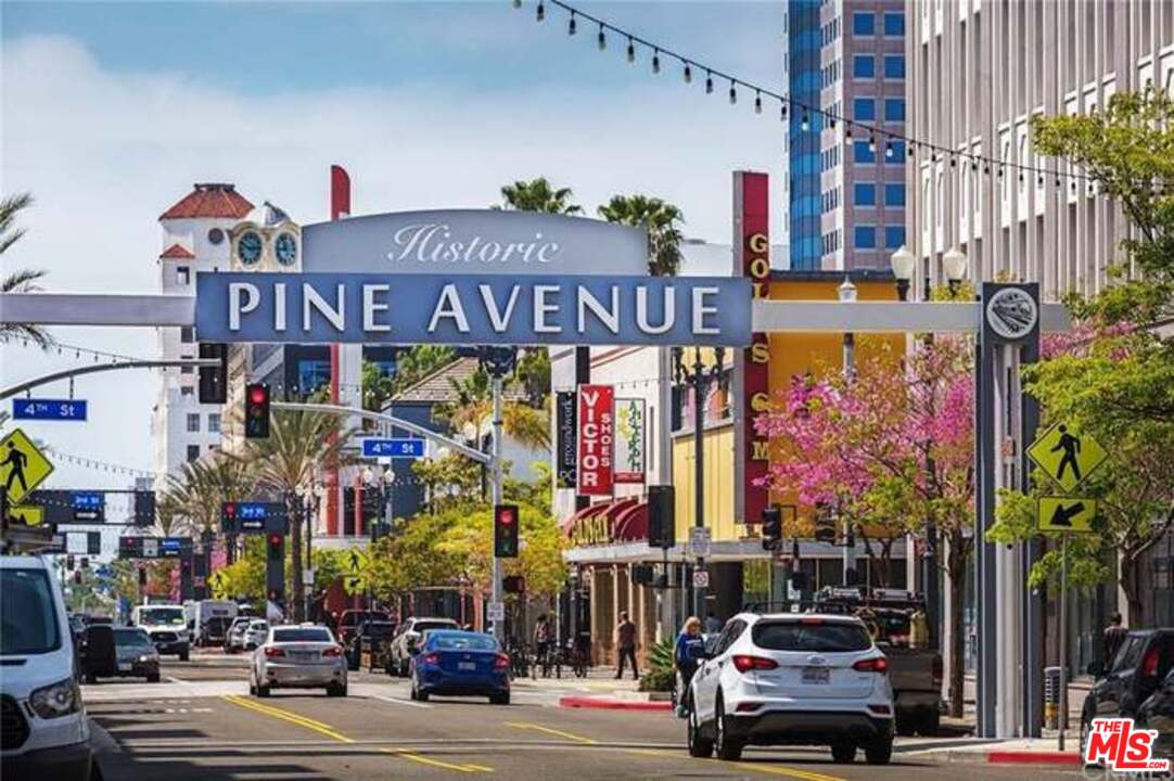 849 Pine Avenue Long Beach, CA 90813 - Photo 38 of 39 a view of street with shops and buildings