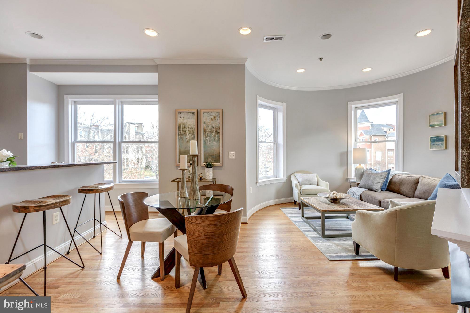 1306 O Street Northwest, Unit 201 Washington, DC 20005 - Photo 14 of 14 Open Floor Plan