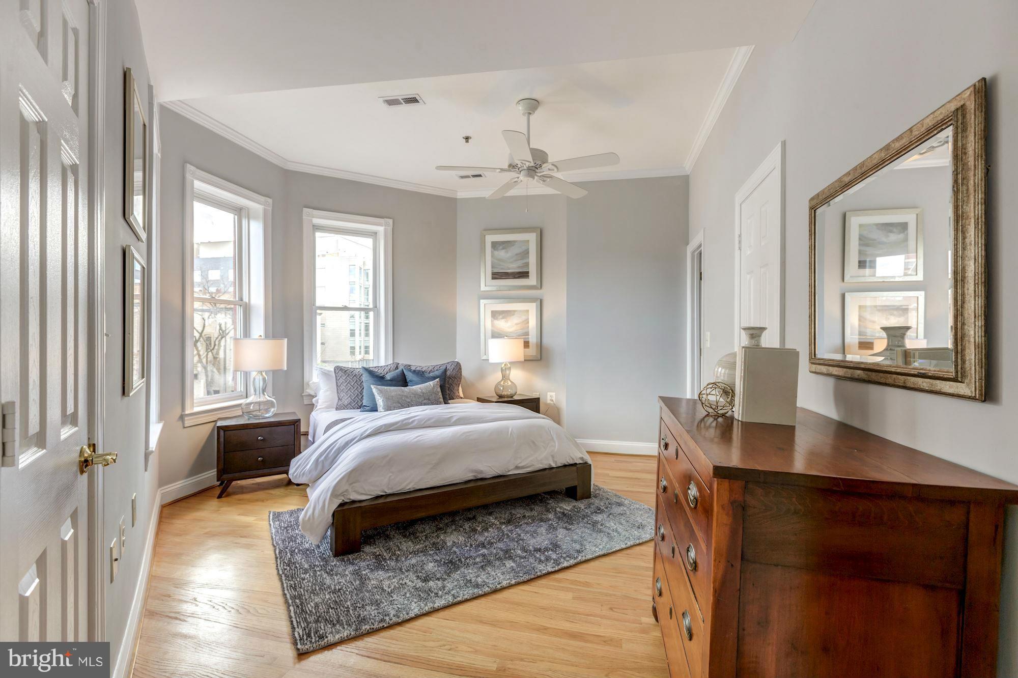 1306 O Street Northwest, Unit 201 Washington, DC 20005 - Photo 6 of 14 Owner's Bedroom