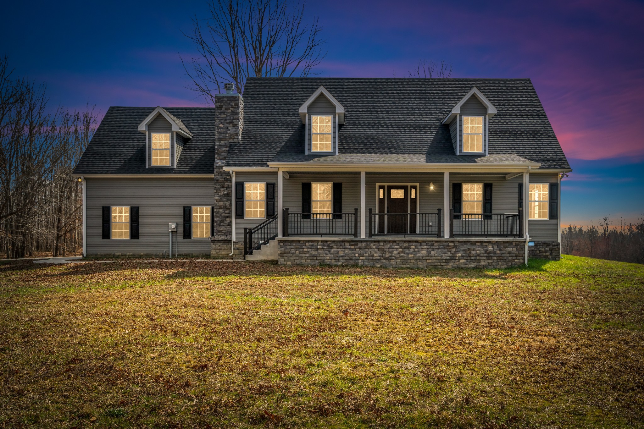 718 Darrell Rye Road Erin, TN 37061 - Photo 3 of 38 a front view of a house with a yard