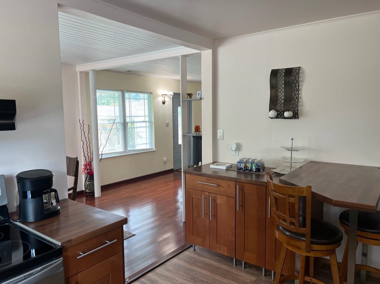 1604 Sherron Road Durham, NC 27703 - Photo 26 of 38 View from the kitchen to living room