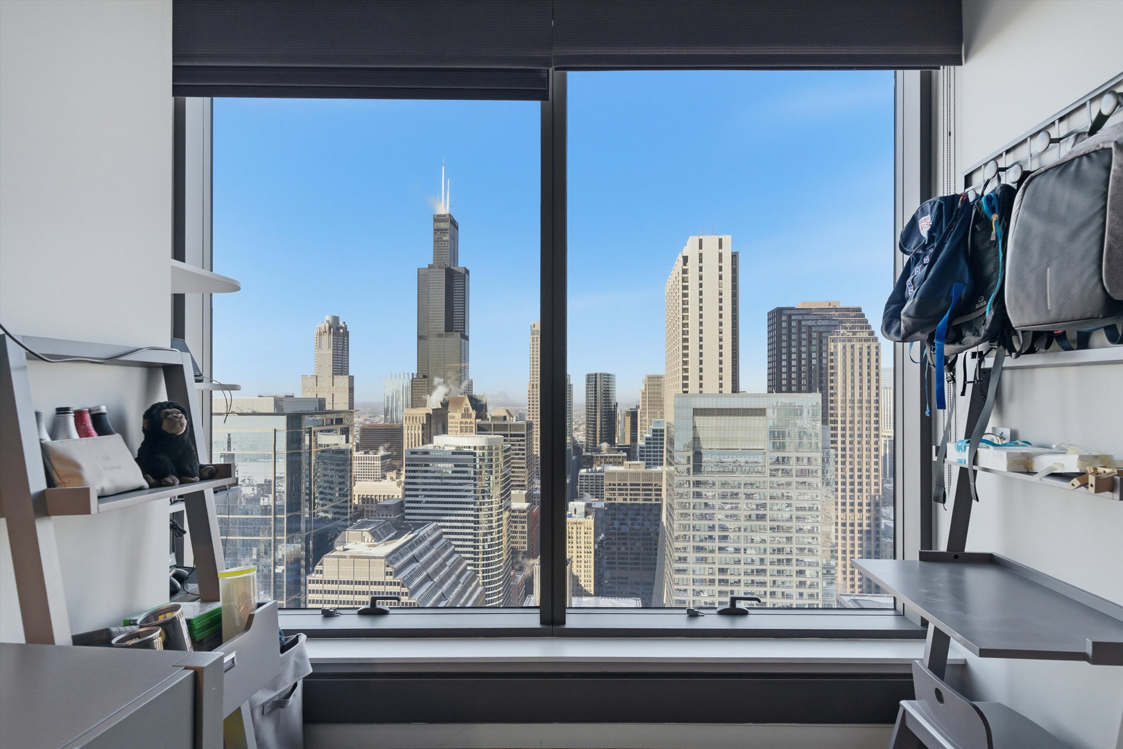 60 East Monroe Street, Unit 5304 Chicago, IL 60603 - Photo 30 of 55 a view of living room with furniture and floor to ceiling window