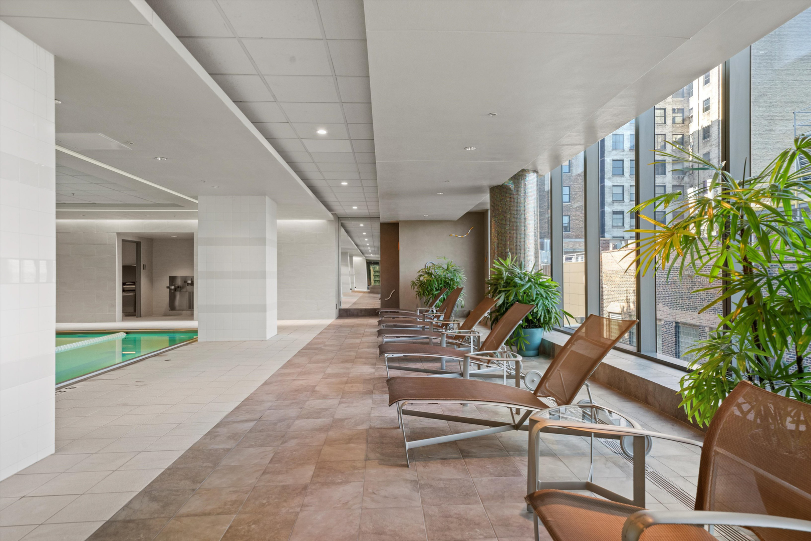 60 East Monroe Street, Unit 5304 Chicago, IL 60603 - Photo 46 of 55 a dining room with furniture and garden view