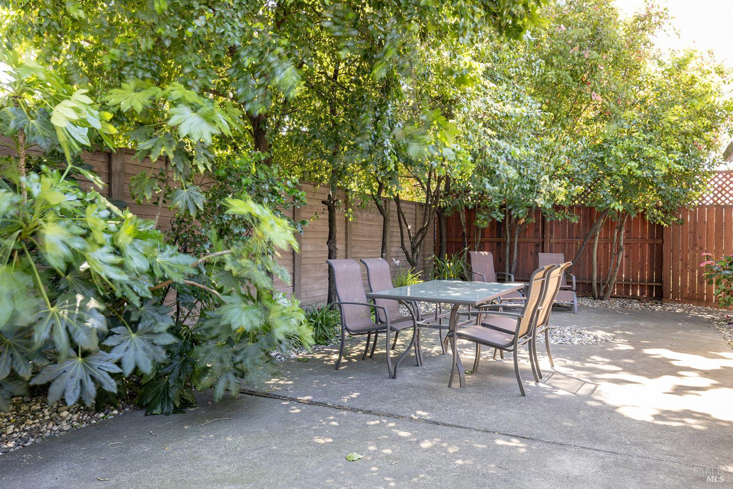 1935 Seville Street Santa Rosa, CA 95403 - Photo 21 of 30 a view of a sitting area with large trees