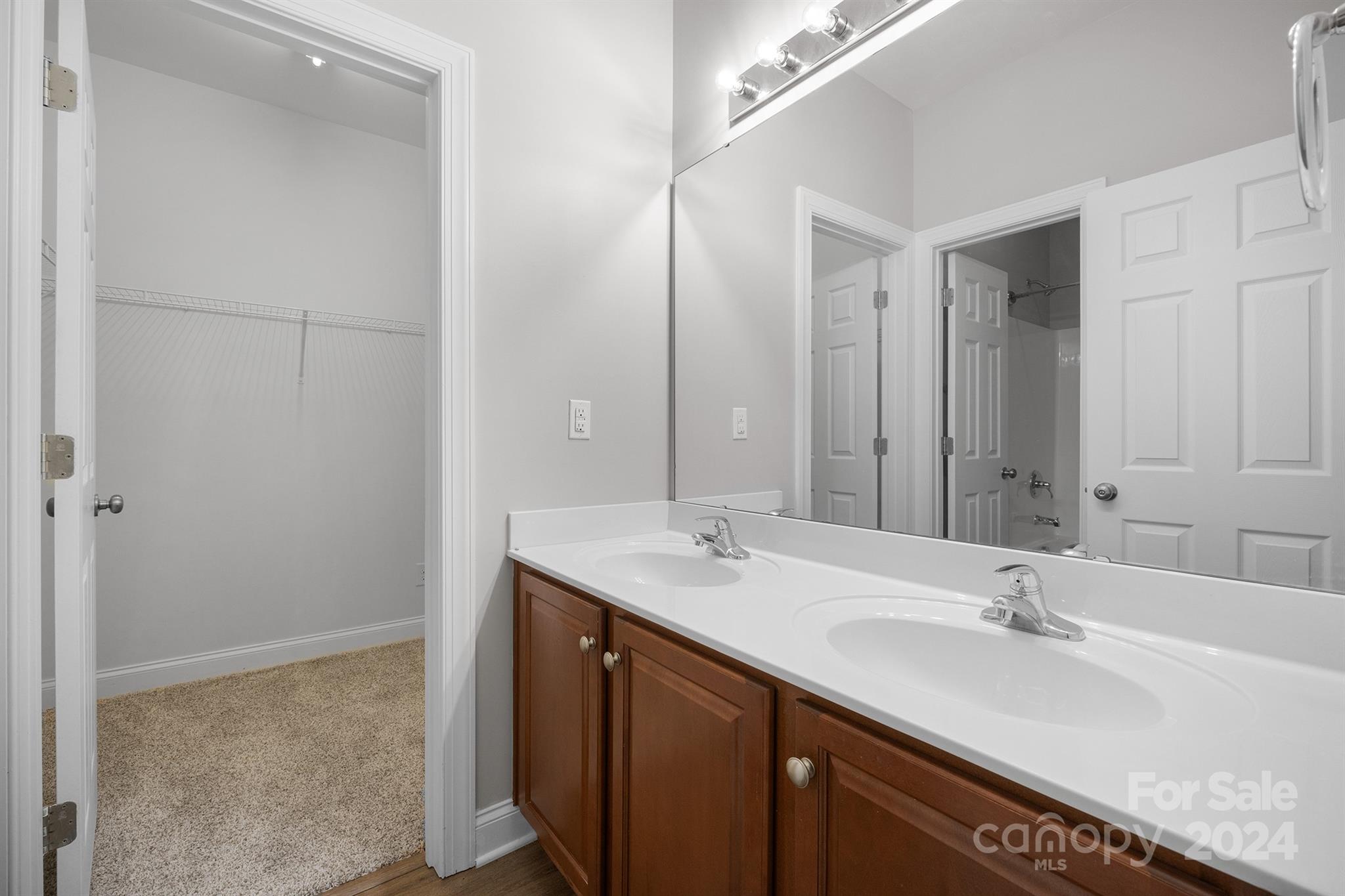 4009 Thorndale Road Indian Trail, NC 28079 - Photo 21 of 48 a bathroom with a sink and a mirror