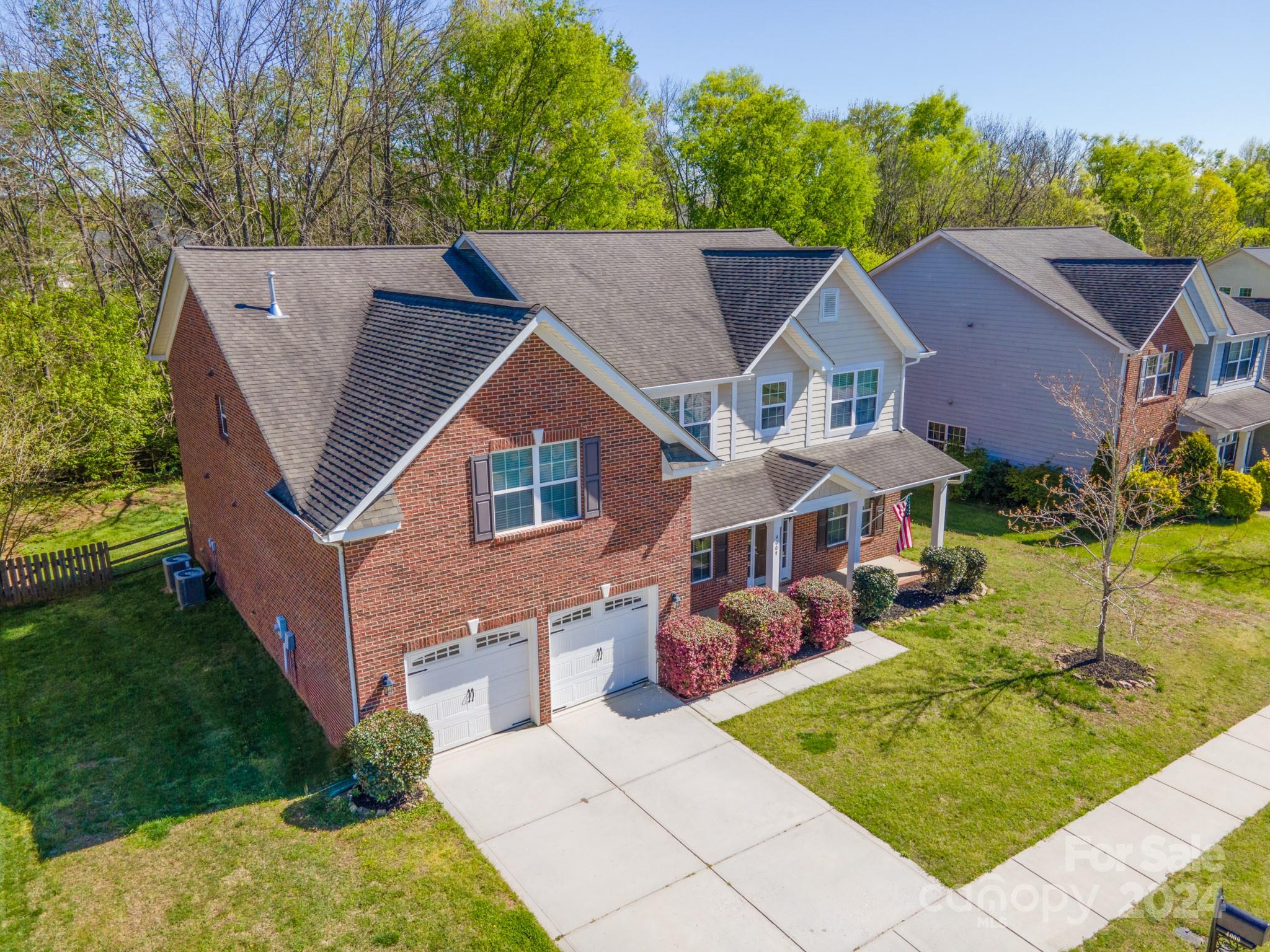 4009 Thorndale Road Indian Trail, NC 28079 - Photo 43 of 48 a aerial view of a house