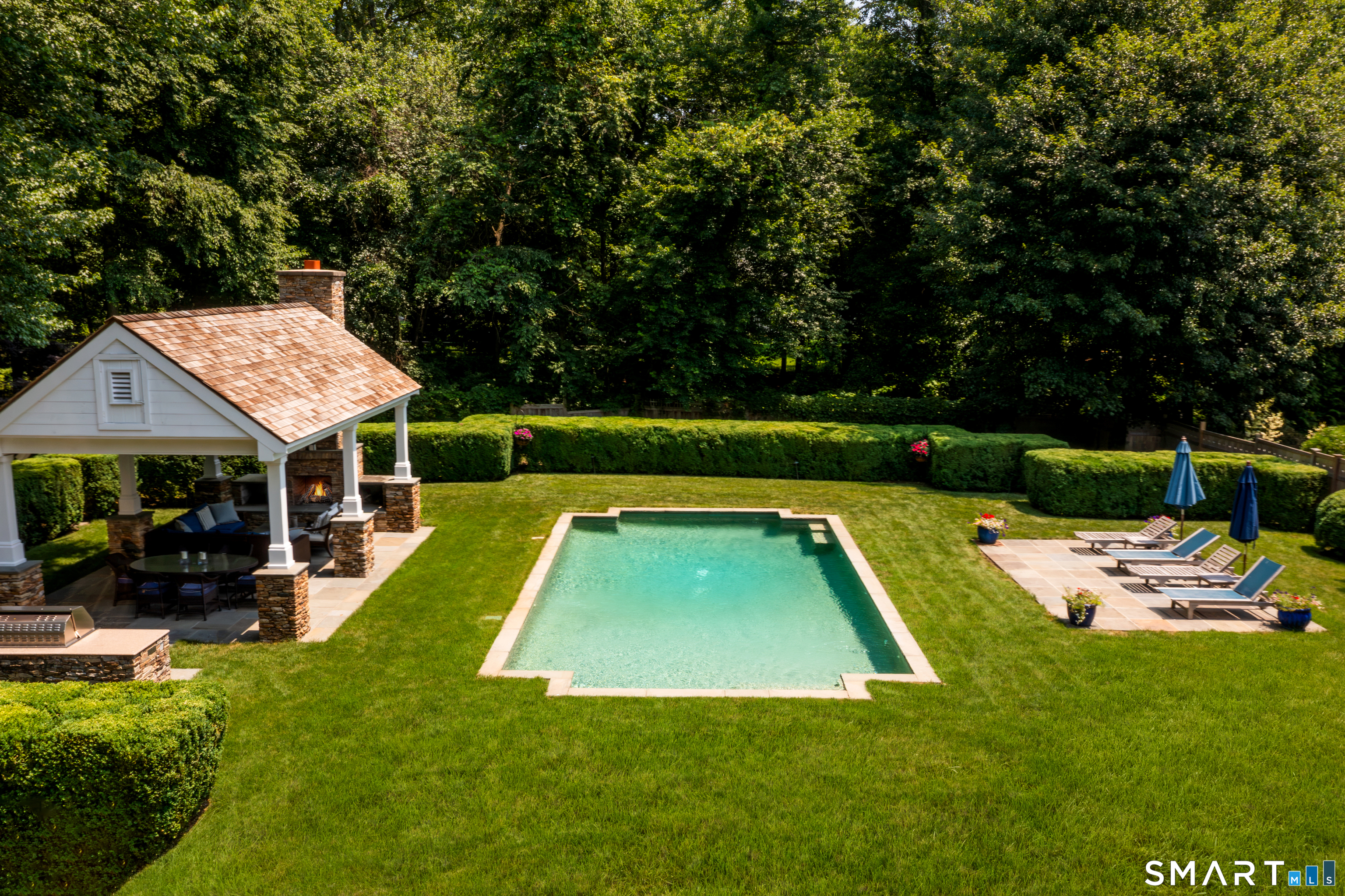 2 High Noon Road Weston, CT 06883 - Photo 5 of 12 Enjoy poolside summer days!