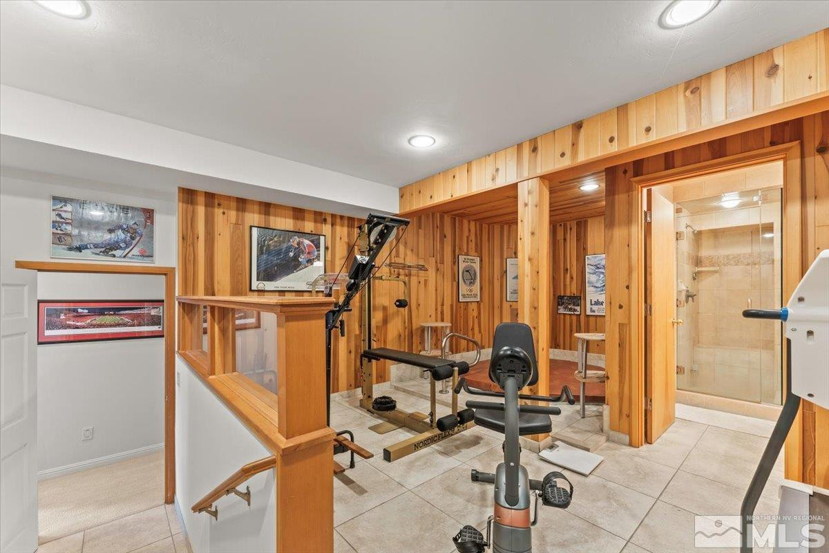 449 Fairview Boulevard Incline Village, NV 89451 - Photo 22 of 40 a view of a room with gym equipment