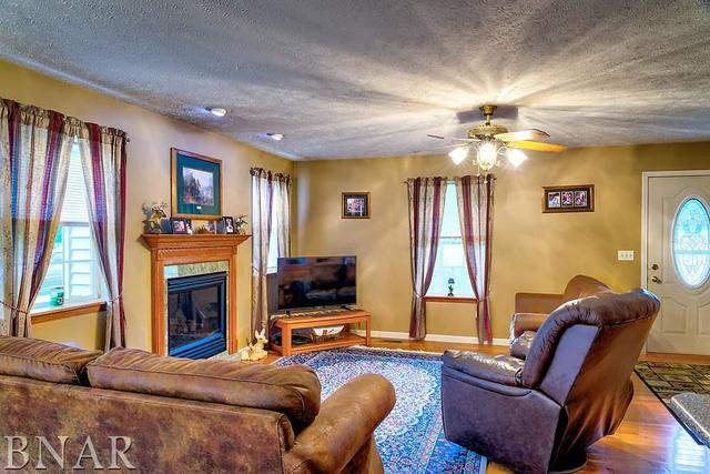 11310 Lake Road Dewitt, IL 61735 - Photo 4 of 21 a living room with furniture and a flat screen tv