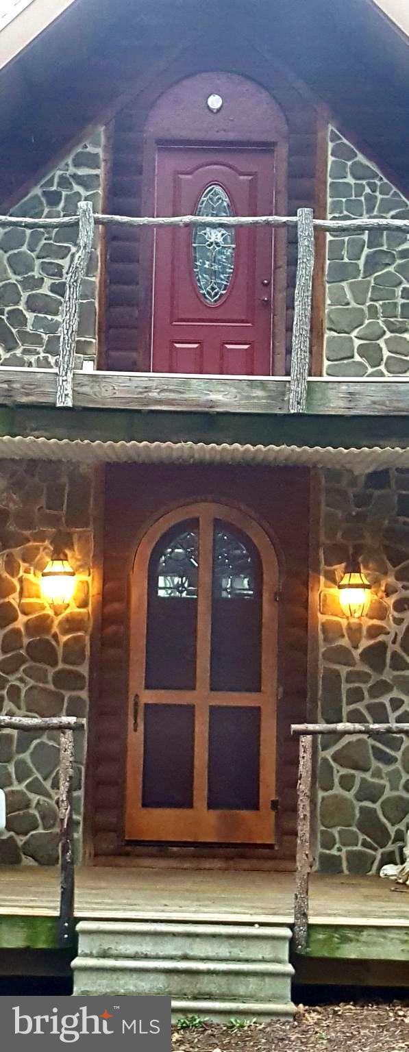 894 Fulton Road Hedgesville, WV 25427 - Photo 18 of 28 Private Balcony with your own red door