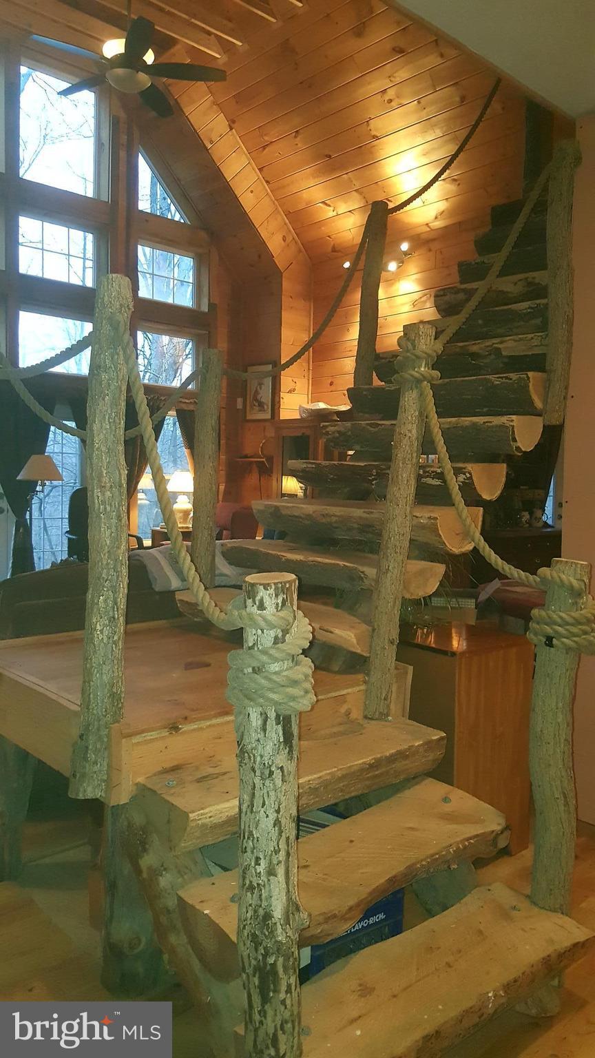 894 Fulton Road Hedgesville, WV 25427 - Photo 7 of 28 your own set of log steps, very cool!