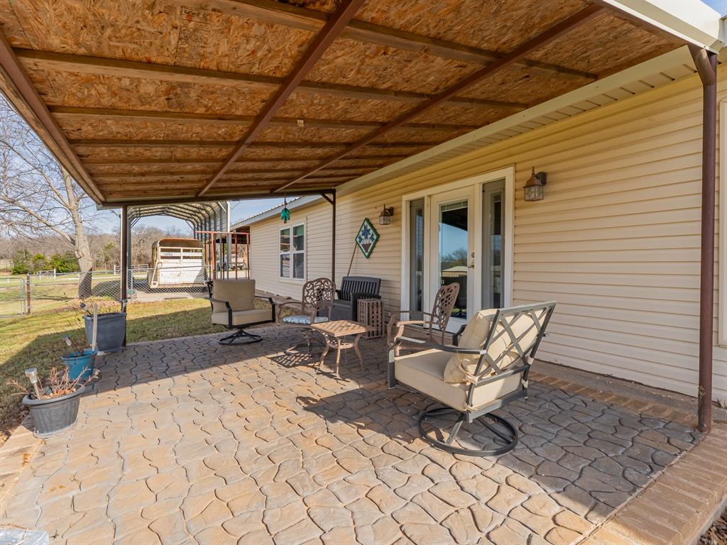 1857 Old Bonita Road Nocona, TX 76255 - Photo 19 of 39 a outdoor space with lots of tables and chairs