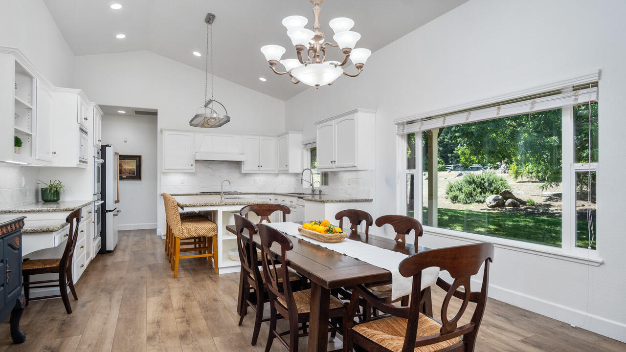 16657 Thomas Drive Springville, CA 93265 - Photo 11 of 37 a view of a dining room with furniture window and outside view