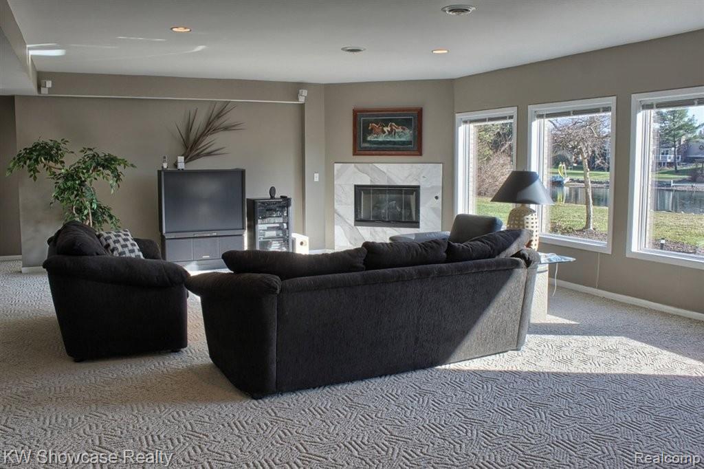 2901 East Commerce Road Commerce Township, MI 48382 - Photo 20 of 25 Finished Lower Level