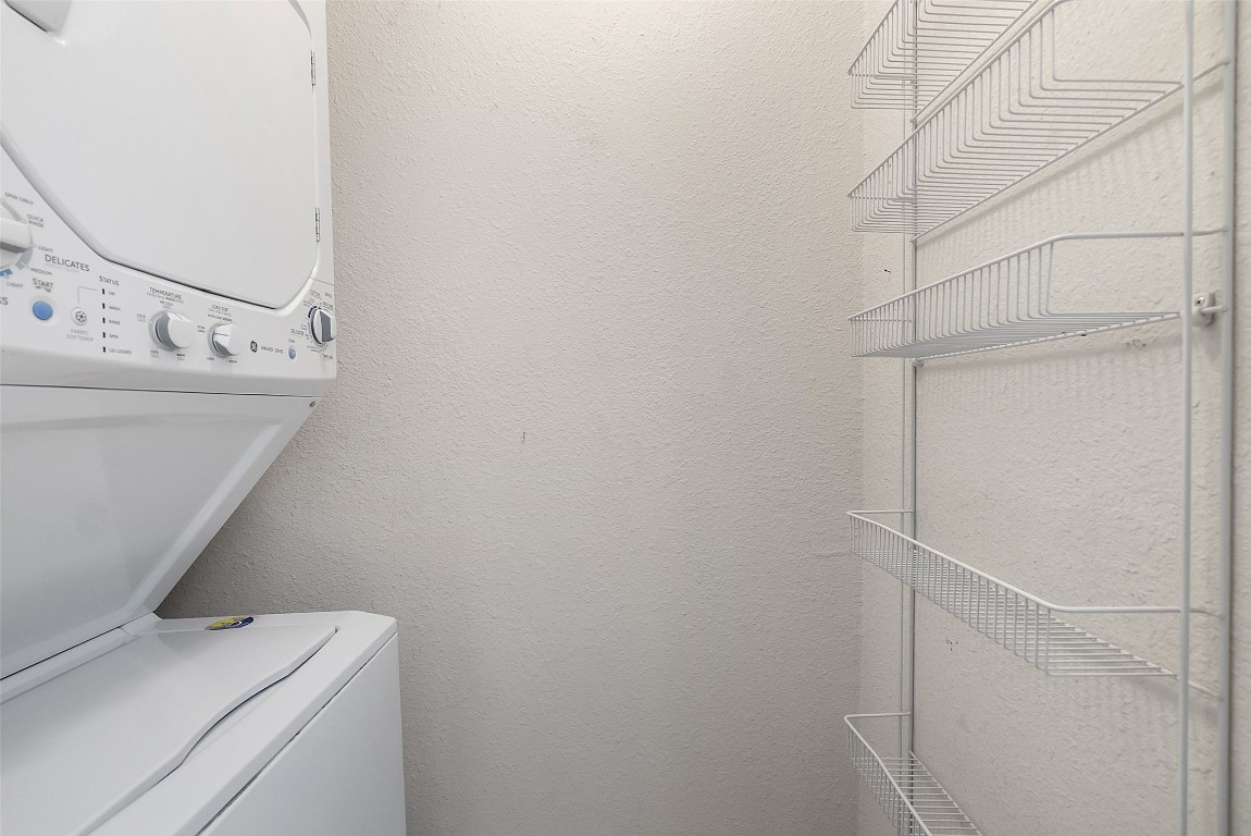 3601 Menchaca Road, Unit 117 Austin, TX 78704 - Photo 14 of 25 a utility room with dryer and washer