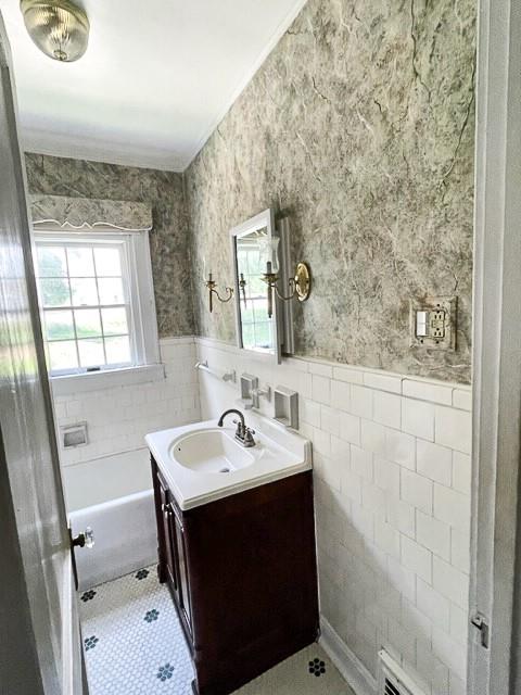 1955 Ridge Rd Extension Ambridge, PA 15003 - Photo 9 of 27 a bathroom with a sink a toilet and mirror