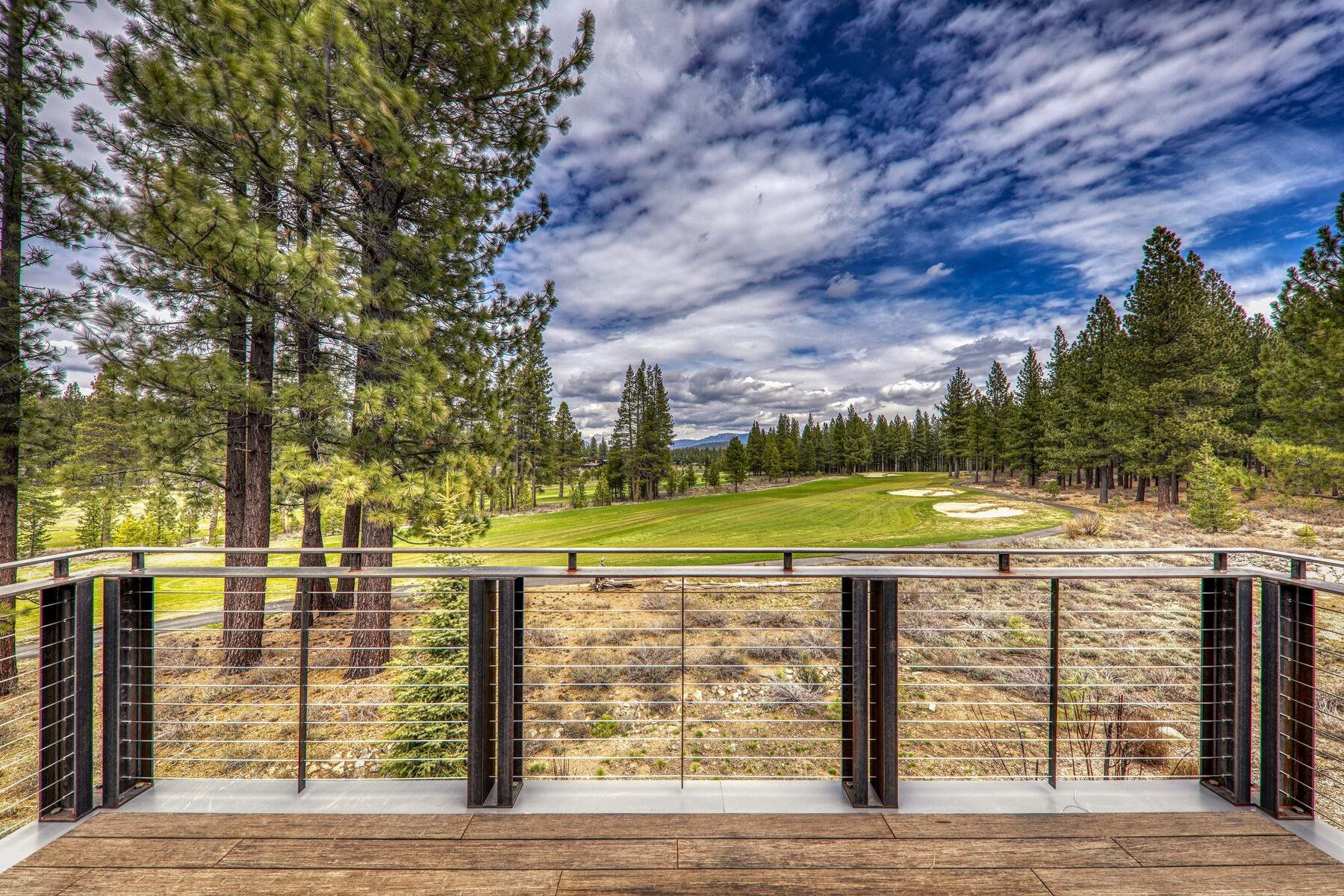 11454 Henness Road Truckee, CA 96161 - Photo 26 of 27 a view of a swimming pool with an outdoor space and seating area
