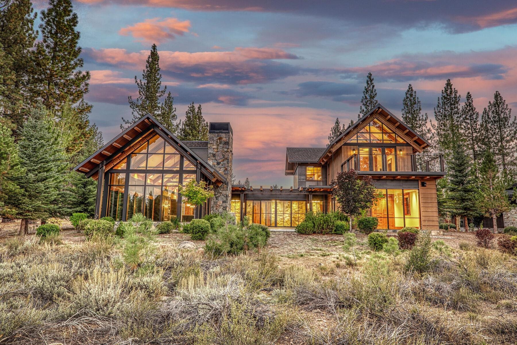 11454 Henness Road Truckee, CA 96161 - Photo 3 of 27 a front view of a house with a yard and balcony