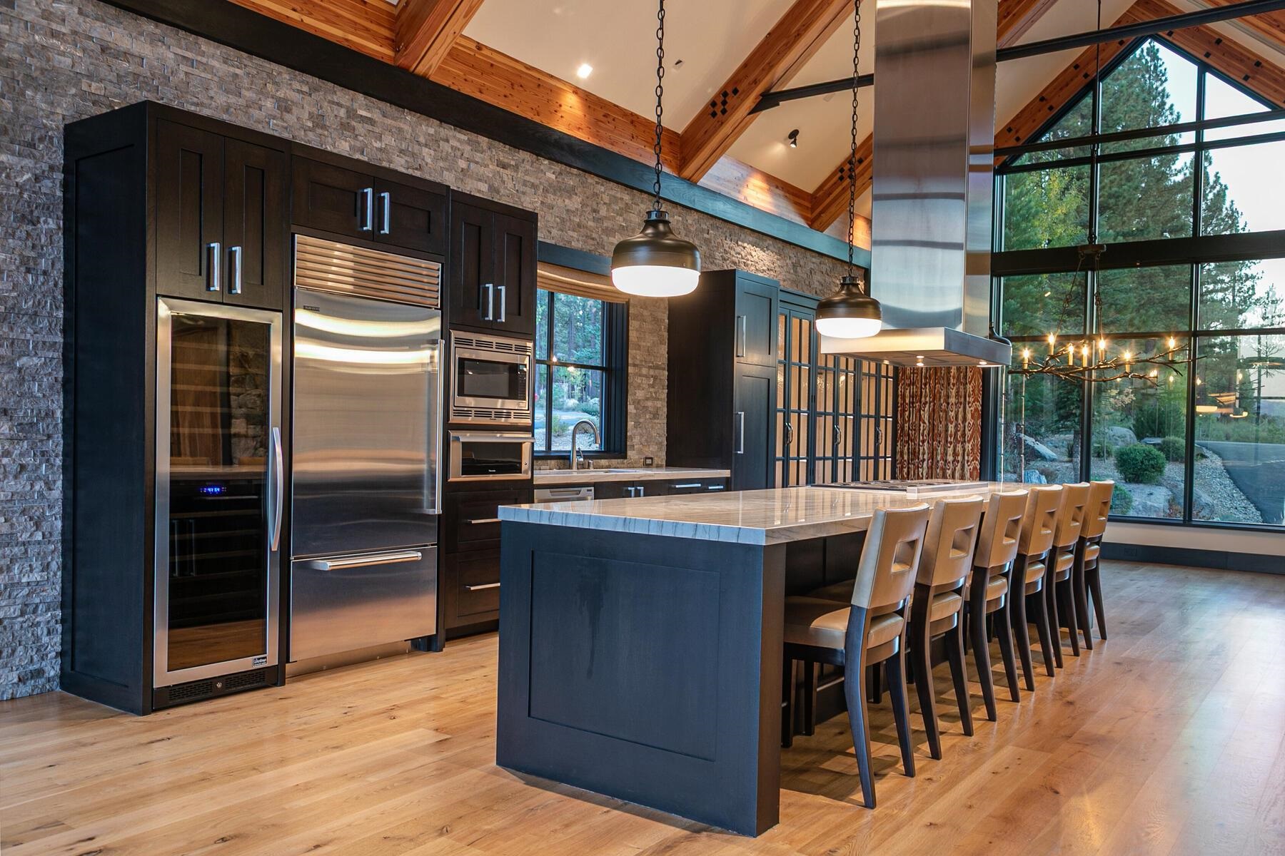 11454 Henness Road Truckee, CA 96161 - Photo 8 of 27 a kitchen view of a dining table chairs and entryway
