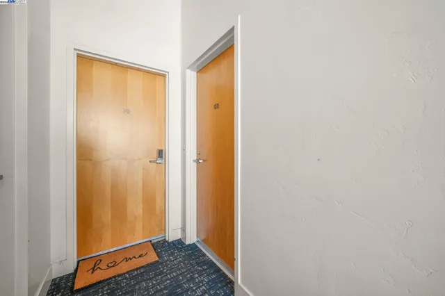 a view of room with walk in closet