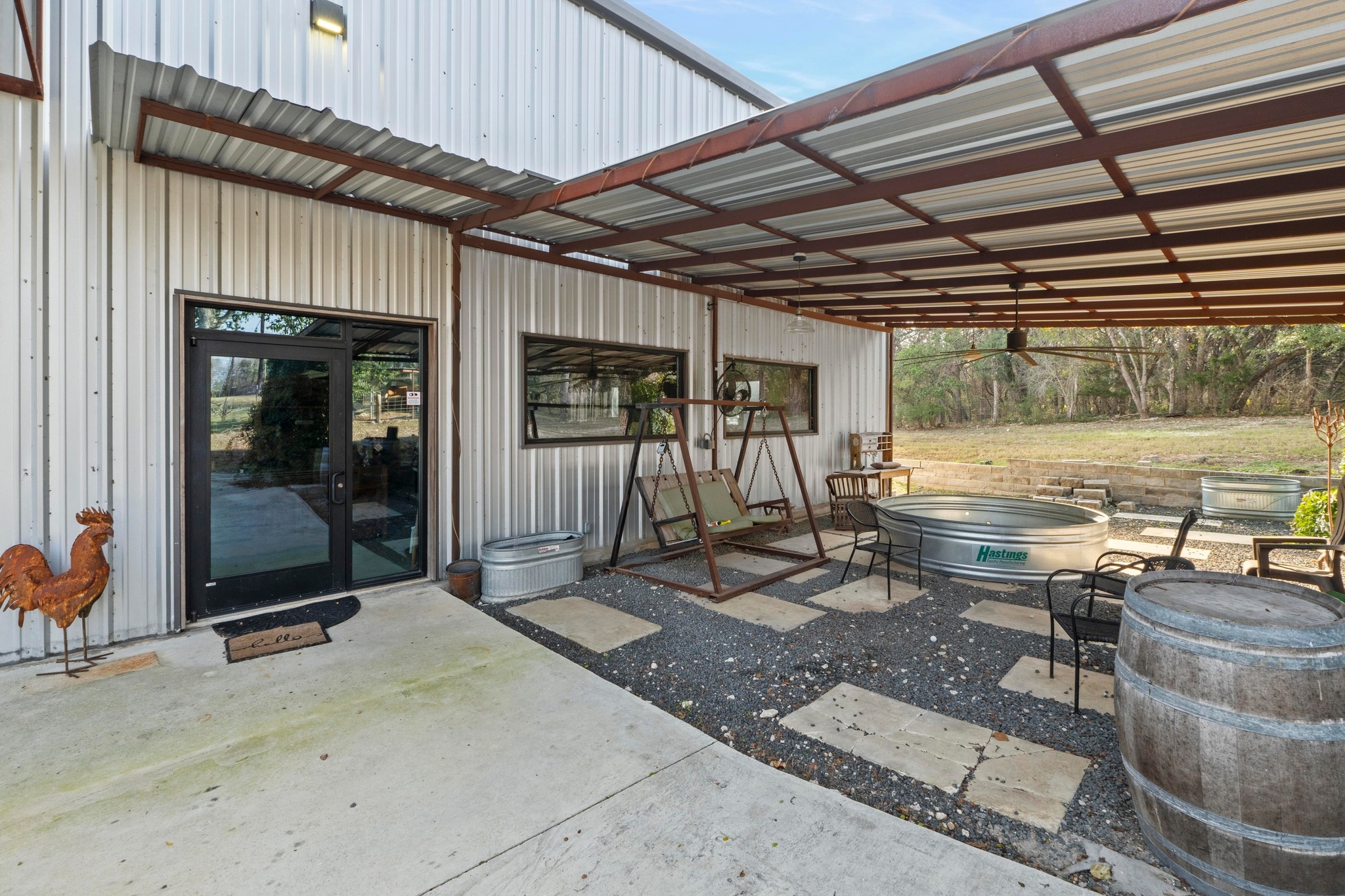12302 Bethel Church Road Manchaca, TX 78652 - Photo 4 of 35 View of patio