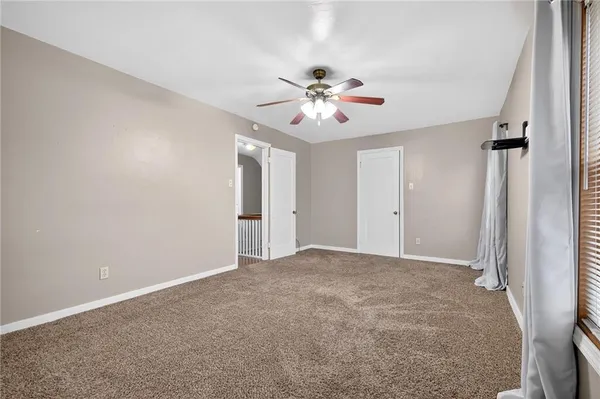 a view of empty room