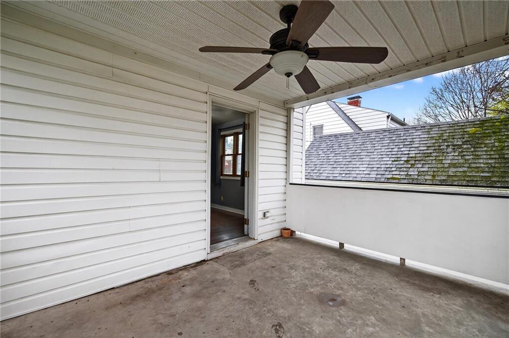 1107 Constitution Street Tarentum, PA 15084 - Photo 27 of 42 a view of a livingroom with a ceiling fan