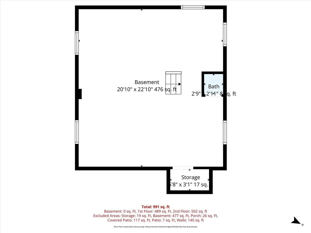 1107 Constitution Street Tarentum, PA 15084 - Photo 40 of 42 a picture of floor with a white wall and a potted plant
