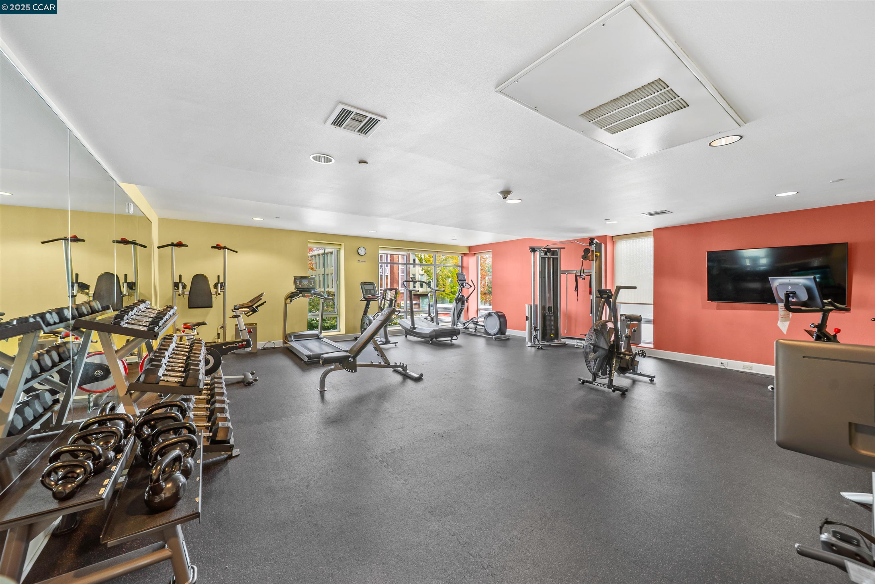 555 Ygnacio Valley Road, Unit 204 Walnut Creek, CA 94596 - Photo 31 of 38 a view of a room with gym equipment
