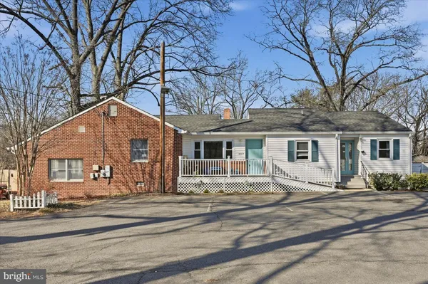 a backyard of a house