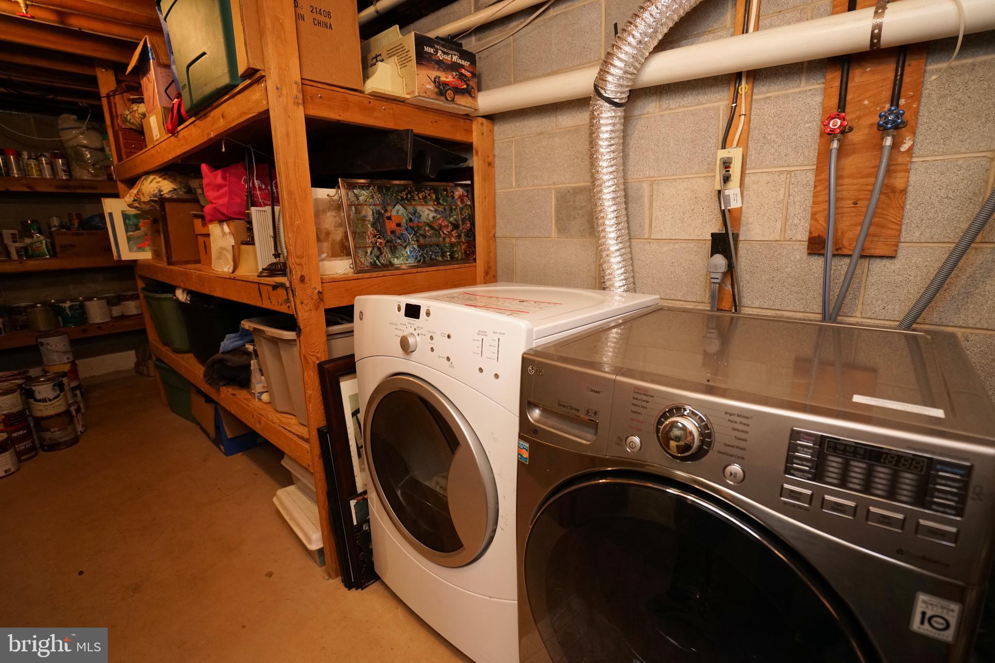 3275 Jacoby Road Coopersburg, PA 18036 - Photo 23 of 40 Basement laundry and storage
