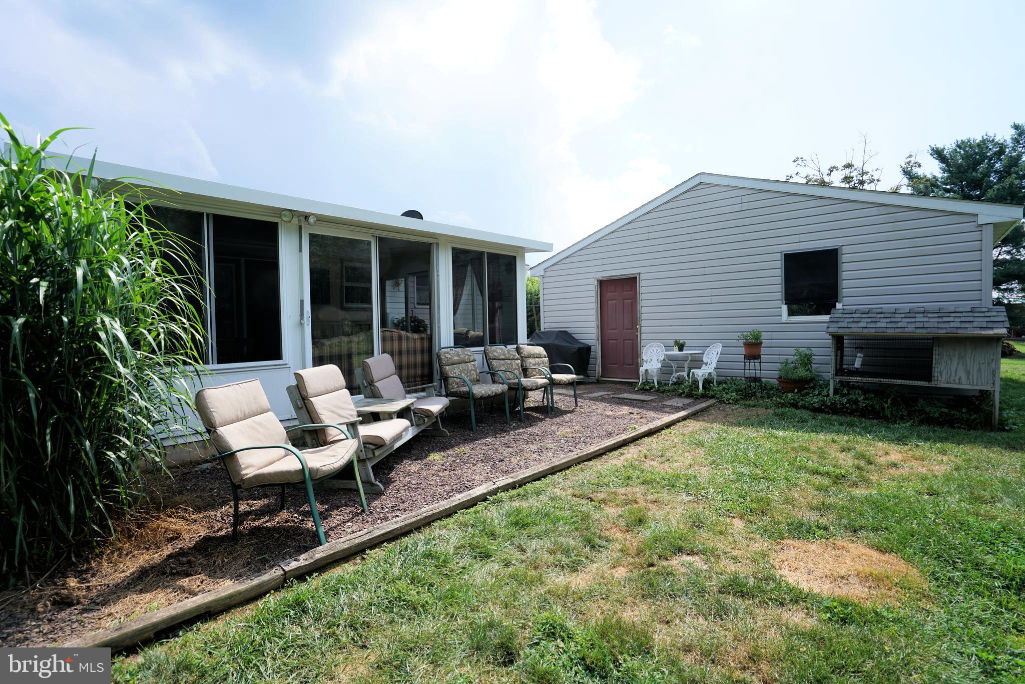 3275 Jacoby Road Coopersburg, PA 18036 - Photo 28 of 40 Exterior of sunroom - detached oversized garage