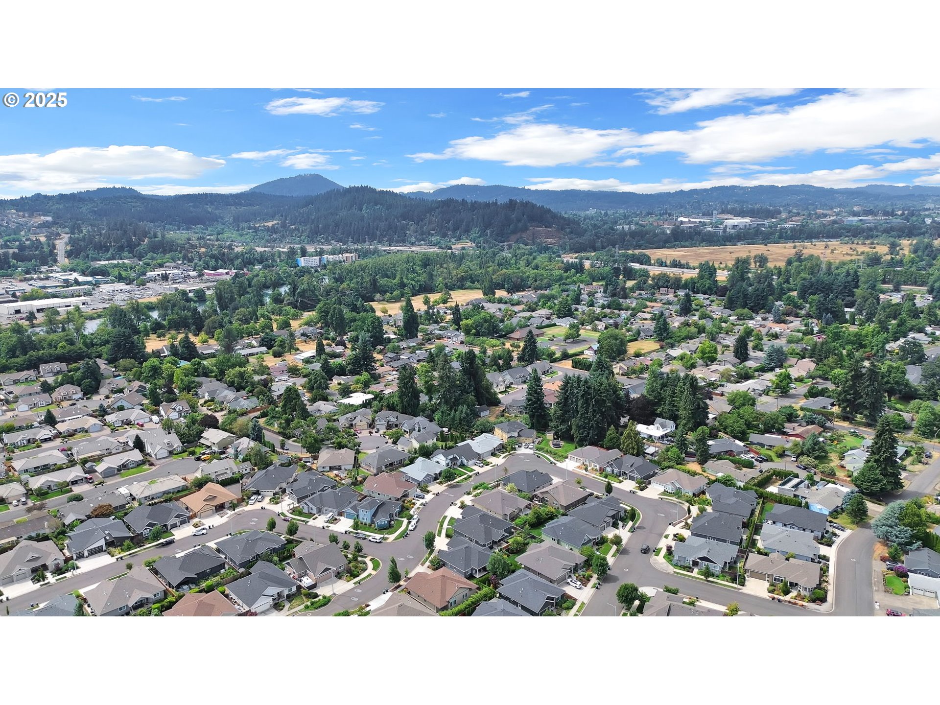 970 Lupine Street Springfield, OR 97477 - Photo 11 of 47 a view of a city with mountain